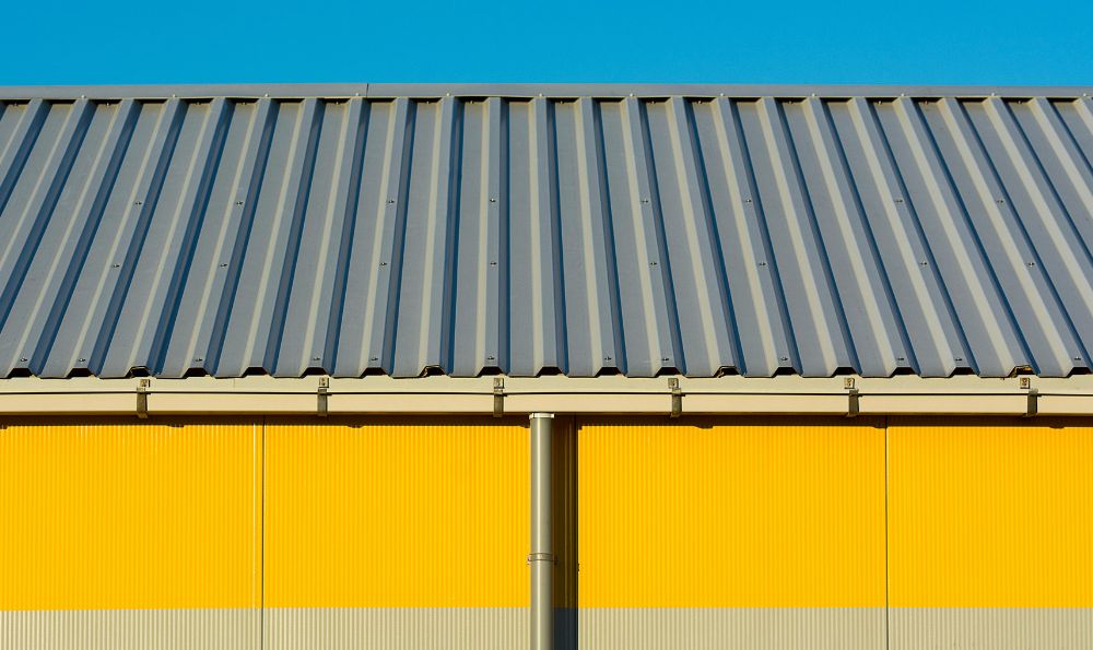 color coated roofing Banner